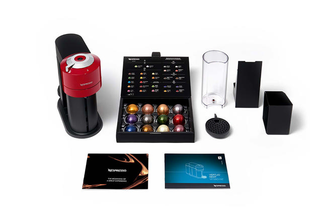 NESPRESSO VERTUO NEXT COFFEE MACHINE CHERRY RED