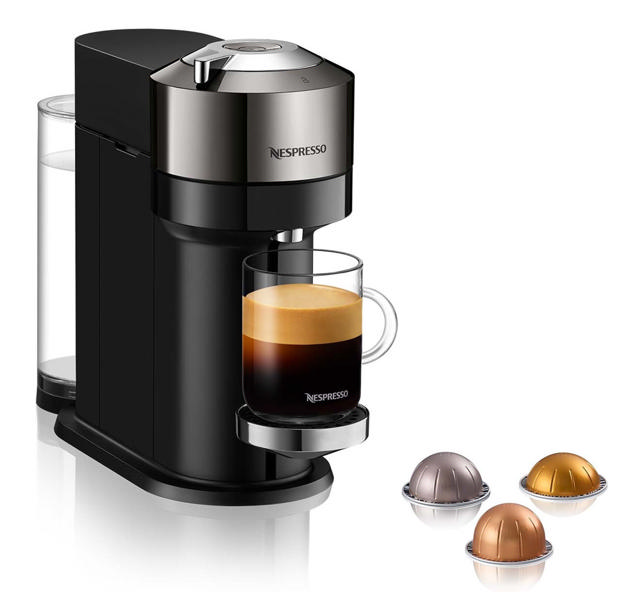 NESPRESSO VERTUO NEXT COFFEE MACHINE DELUXE CHROME