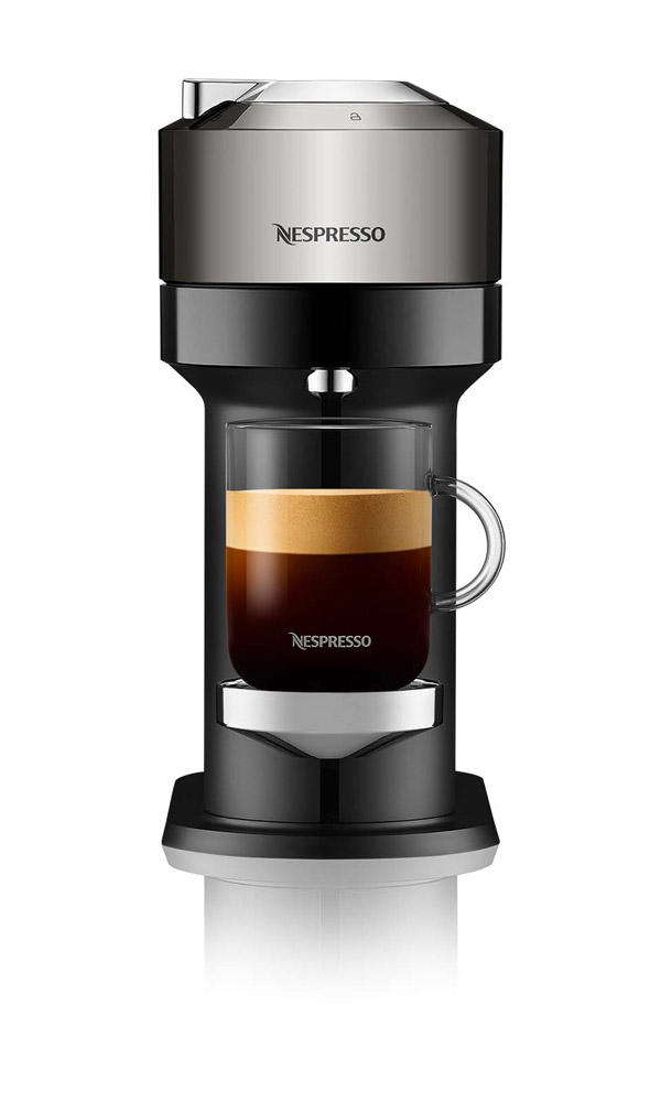 NESPRESSO VERTUO NEXT COFFEE MACHINE DELUXE CHROME