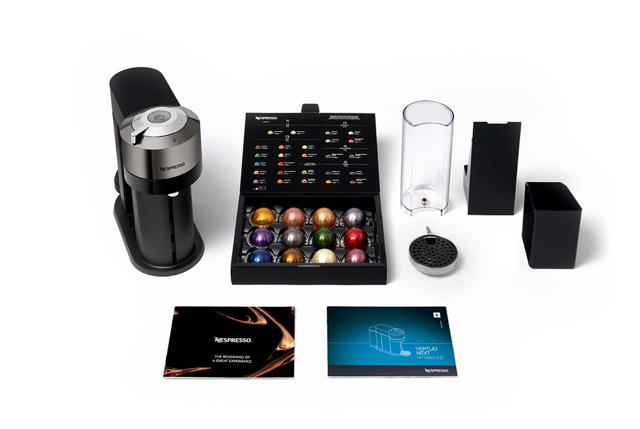 NESPRESSO VERTUO NEXT COFFEE MACHINE DELUXE CHROME