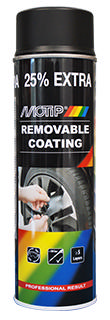 MOTIP REMOVABLE COATING BLACK MAT 500ML