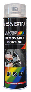 MOTIP REMOVABLE COATING TRANSPARENT GLOSS 500ML