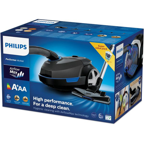 PHILIPS PERFORMER ACTIVE FC8595/09 ΗΛΕΚΤΡΙΚΗ ΣΚΟΥΠΑ 600W ΜΕ ΣΑΚΟΥΛΑ 4L