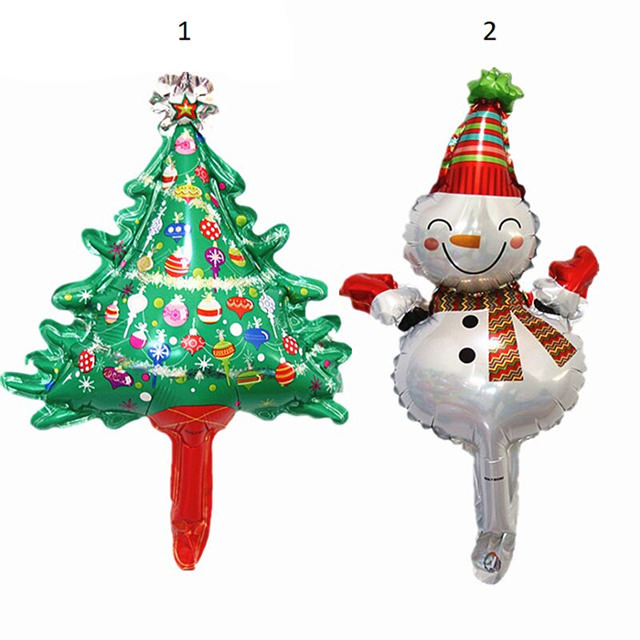 BALLOON FOIL XMAS 2 ASSORTED DESIGNS