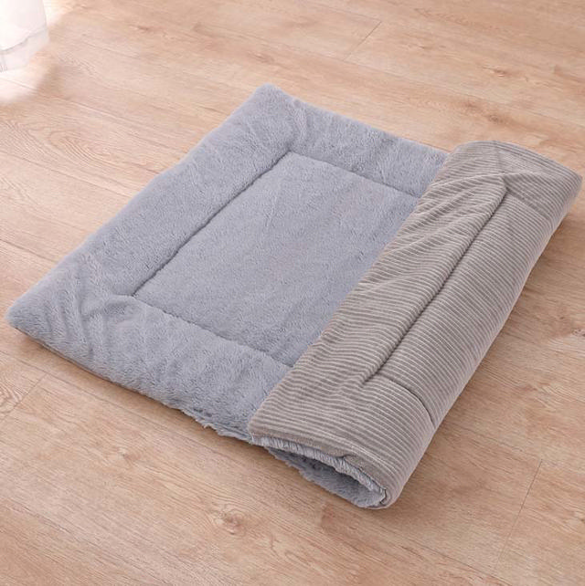 HOMESTAR PET WARM NAP MAT-GREY MEDIUM 75X55CM