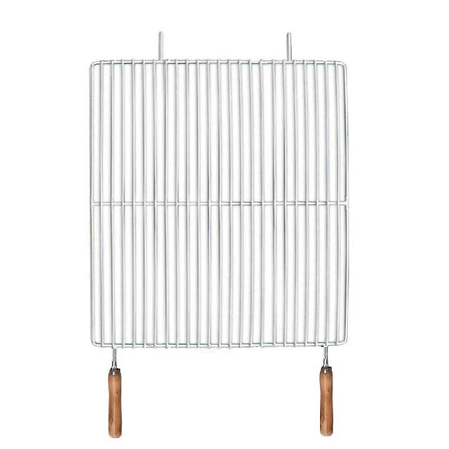 GRILL STAINLESS STEEL 45X45CM SQUARE