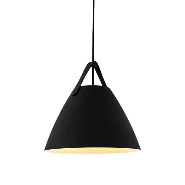 SUNLIGHT 'KARIM' 1xE27 (MAX.40W) PENDANT LIGHT BLACK Ø260xH1200MM