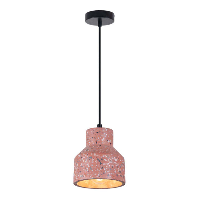 SUNLIGHT 'THIAGO' 1xE27 (MAX.40W) PENDANT LIGHT RED Ø130xH1200MM