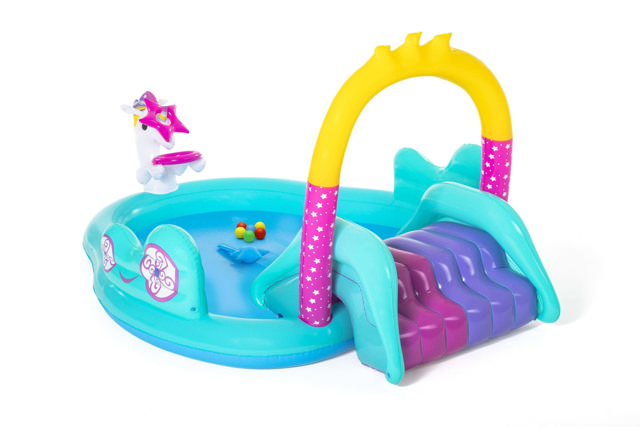 BESTWAY 53097 MAGIC UNICORN PLAY POOL 274X198X137CM