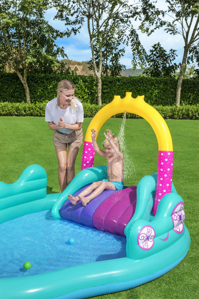 BESTWAY 53097 MAGIC UNICORN PLAY POOL 274X198X137CM