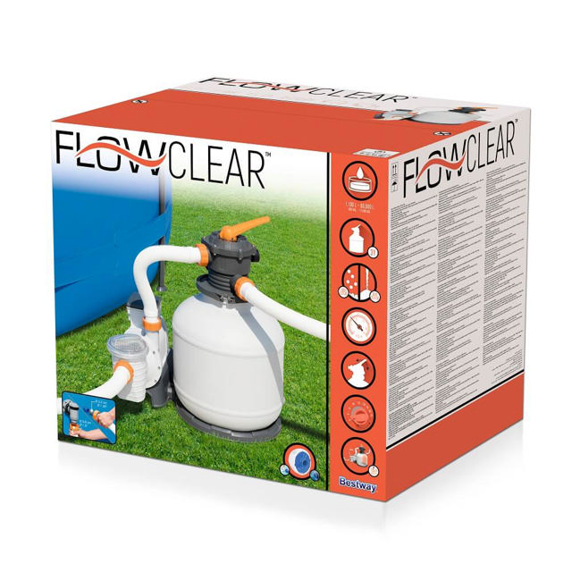 BESTWAY 58486 FLOWCLEAR SAND PUMP 3000GAL