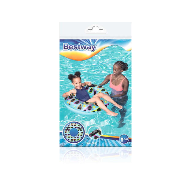 BESTWAY 36057 DESIGNER SWIM RING ⌀76CM