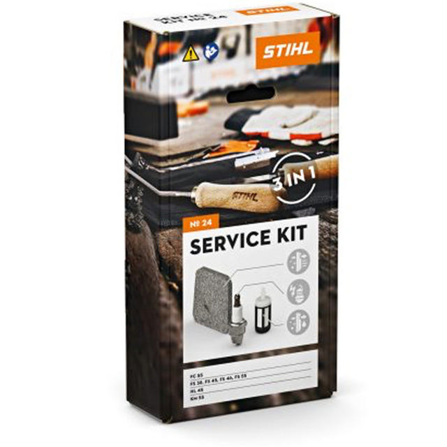 STIHL 41400074100 SERVICE KIT 24 FOR GASOLINE POWERED MACHINES (FS 38, FS 45, FS 55, KM 55)