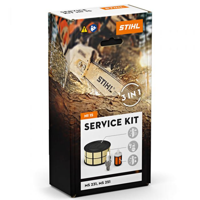 STIHL 11430074100 SERVICE KIT ΝΟ15 ΓΙΑ ΑΛΥΣΟΠΡΙΟΝΑ ΒΕΝΖΙΝΗΣ (MS231,MS251)