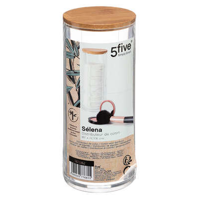 5FIVE COTTON DISPENSER SELENA BAMBOO