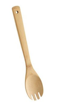 METALTEX SPOON WITH TEETH BAMBOO 30CM