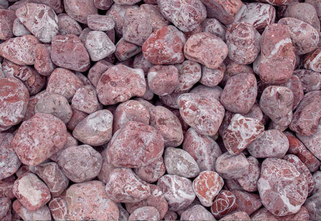 AKROLITHOS PEBBLE ROCK RED 2-4CM 20KG