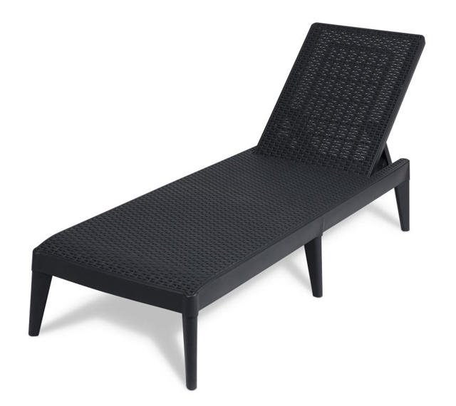 TOOMAX NUMANA SUNLOUNGER ANTHRACITE 60X186XH29CM