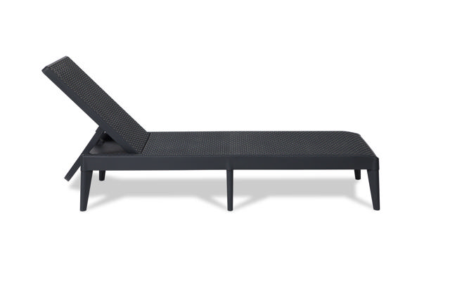 TOOMAX NUMANA SUNLOUNGER ANTHRACITE 60X186XH29CM