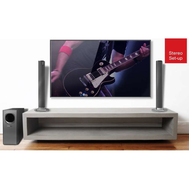 CRYSTAL AUDIO CAS240 BLUETOOTH SOUNDBAR 2-IN-1 240W