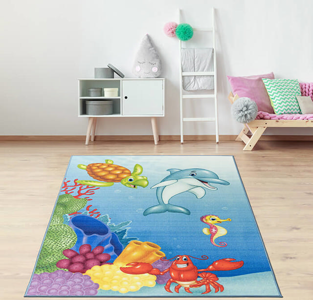 PLAYROOM AEGEAN 133X180CM