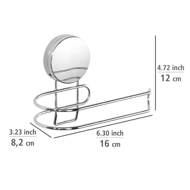 WENKO STATIC-LOC TOILET PAPER HOLDER