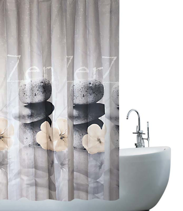 SHOWER CURTAIN 180X180CM POLYESTER GARDEN