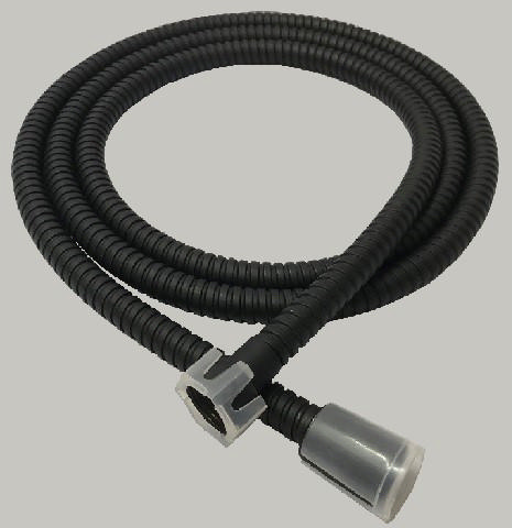 HOFER SHOWERHOSE 1/2X1/2 2M BLACK