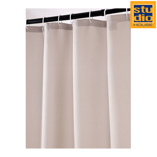 STUDIO HOUSE GUOCHI SHOWER CURTAIN 180X180CM BEIGE