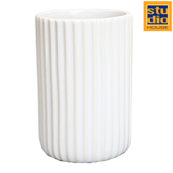 STUDIO HOUSE TUMBLER STRIPE WHITE