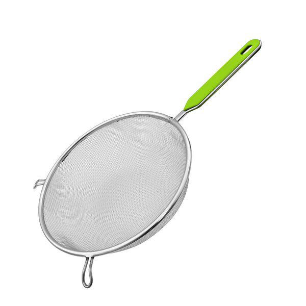 FACKELMANN STAINER 25CM LIME STAINLESS STEEL