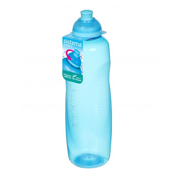 SISTEMA HYDRATE HELIX BOTTLE 600ML 3 ASSORTED COLORS