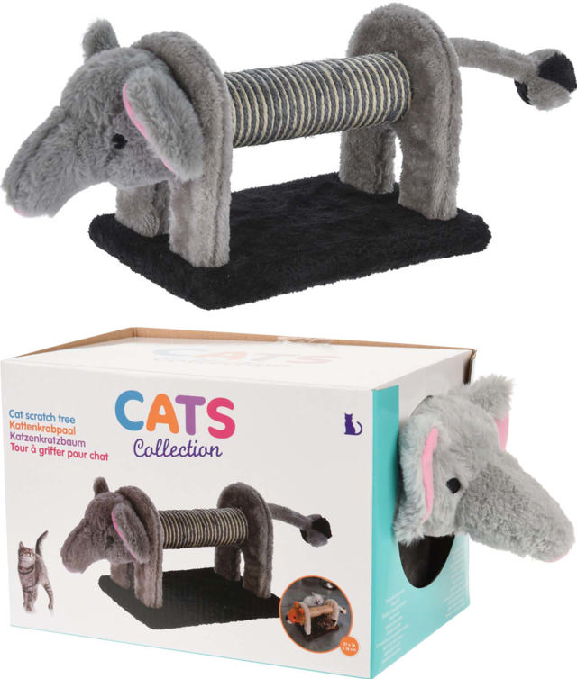 CAT SCRATCHER ELEPHANT 49X17X18,5CM