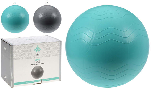 YOGA BALL 2 ASSORTED COLORS