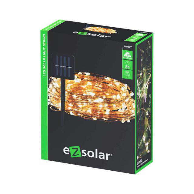 EZSOLAR ΗΛΙΑΚH LED ΓΙΡΛΑΝΤΑ FAIRY LIGHTS 10M