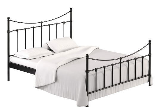 TIMELESS DOUBLE BED 150X200CM ANTHRACITE