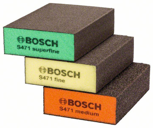 BOSCH 2608621253 SPONGE 3PCS SET 69X97X26MM