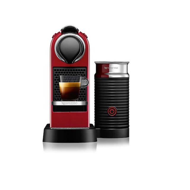 NESPRESSO CITIZ&MILK CHERRY RED