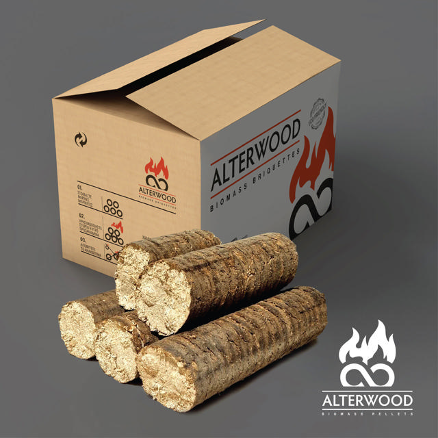 ALTERWOOD BRIQUETTES 12KG