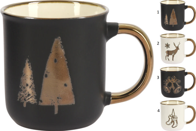 MUG NEW BONE 200ML 2 ASSORTED DESIGNS