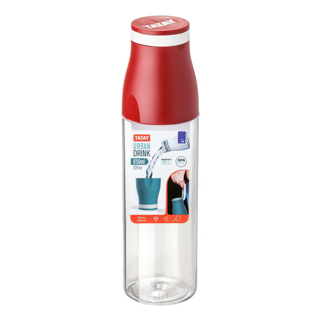 TATAY URBAN BOTTLE 650ML RED