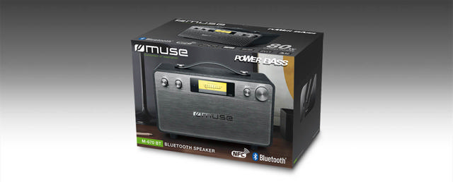 MUSE M-670BT BLUETOOTH SPEAKER 2X20W