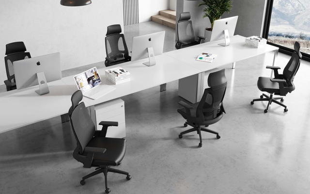 DOVE MANAGERIAL OFFICE CHAIR BLACK 127X65X64CM