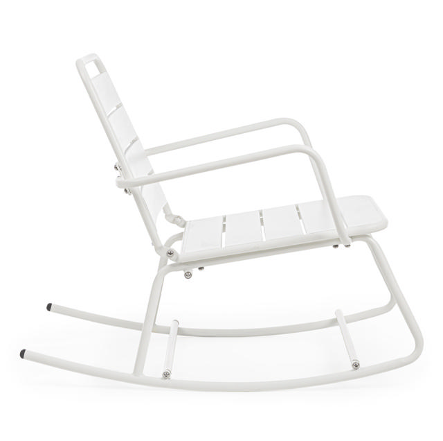 BIZZOTTO LILLIAN ROCKING CHAIR 74X90X63CM - WHITE