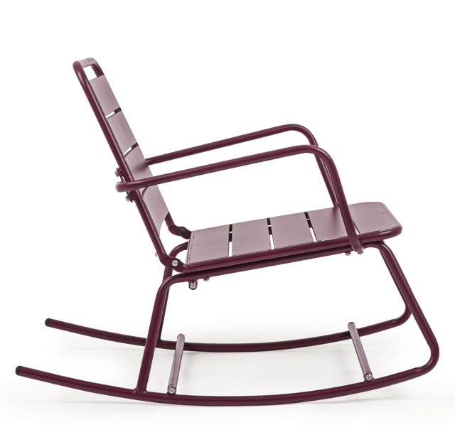 BIZZOTTO LILLIAN ROCKING CHAIR 74X90X63CM - RED