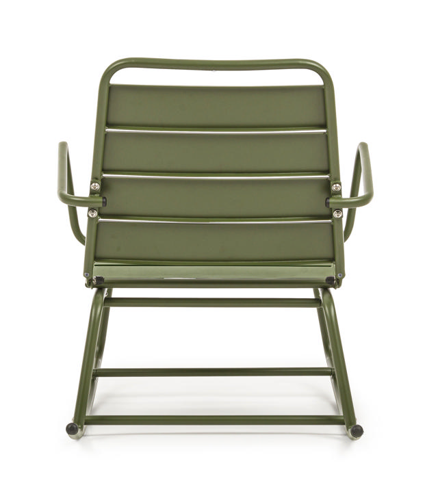 BIZZOTTO LILLIAN ROCKING CHAIR 74X90X63CM -GREEN