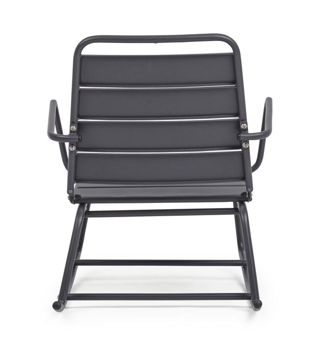 BIZZOTTO LILLIAN ROCKING CHAIR 74X90X63CM - ANTHRACITE