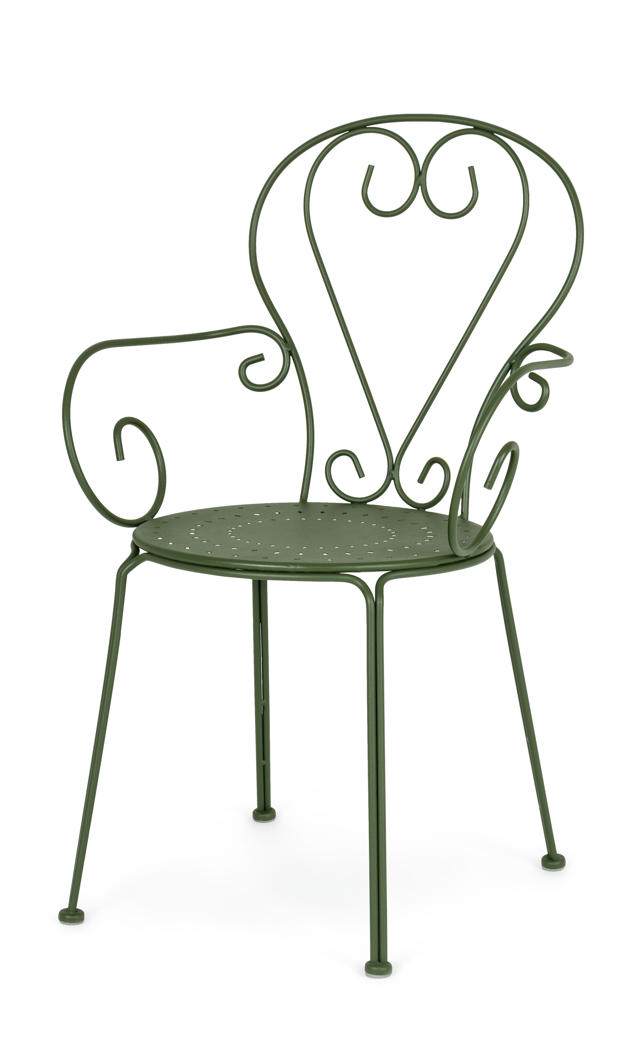 BIZZOTTO ETIENNE OUTDOOR CHAIR 49X49X89CM - GREEN