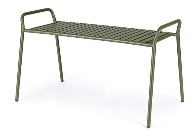 BIZZOTTO DALYA BENCH GREEN 88Χ49Χ51CM