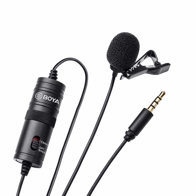 BOYA BY-M1 OMNI DIRECTIONAL CLIP MICROPHONE